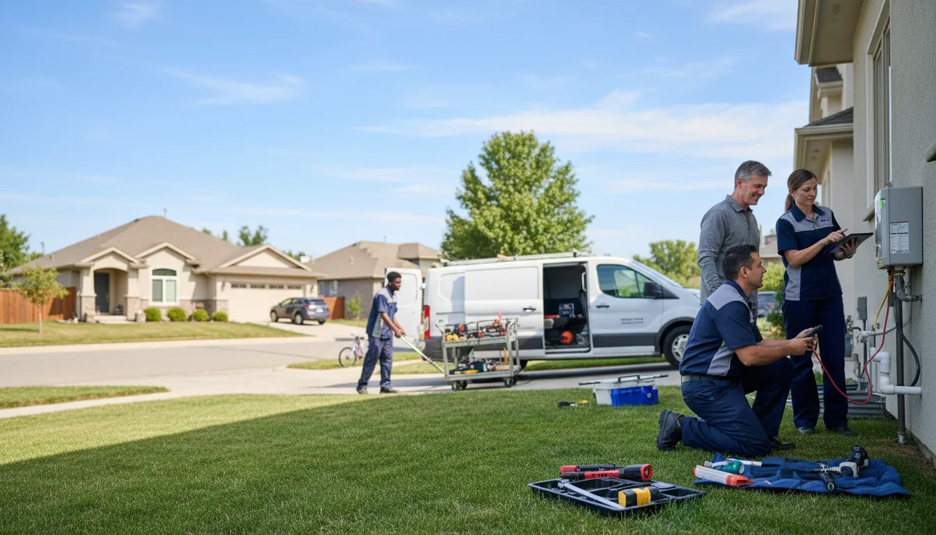 Tankless water heater service in Harborton, VA